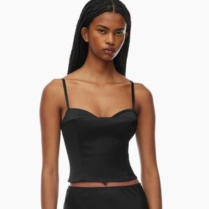 Aritzia Hypnotize Satin Bustier - Size 00